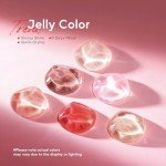 Mini Jelly Nail Polish Set: Sheer Pink & Nude