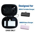 Carry Case Compatible with iWALK Portable Charger Power Bank,for Anker 621 Nano Mini Power Bank (Case Only)