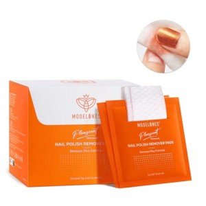 Modelones Acetone Nail Polish Remover Pads - 50 Count