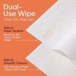 Modelones Acetone Nail Polish Remover Pads - 50 Count