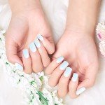 2 Jars Chrome Nail Powder - White & Red Pearl