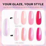 6 Color Nail Polish Set - Pink Shades