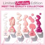 6 Color Nail Polish Set - Pink Shades