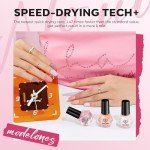 6 Color Nail Polish Set - Pink Shades