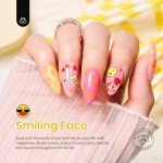 Summer Rainbow Neon Nail Polish Set - 6 Colors