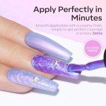 6-Pack Shimmer Gel Nail Polish Set