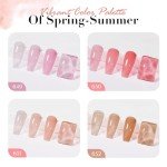 Jelly Nail Polish Set - 4 Vegan Colors