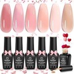 Beetles 6-Color Spring Gel Nail Polish Set