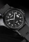 Men’s Waterproof Quartz Watch with Calendar, Black