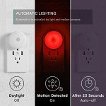 Motion Sensor LED Night Lights - 2 Pack