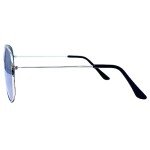 Aviator Sunglasses with Mirror Lenses and UV400 Protection