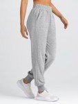 Cozy Grey High-Waisted Baggy Sweatpants for Women