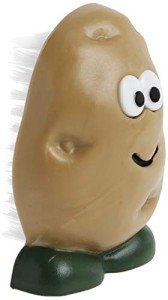 Potato Brush and Produce Scrubber Gadget