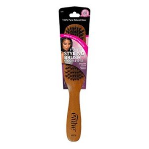 Boar Bristle Styling Brush for Perfect Hair
