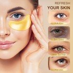 24K Gold Collagen Eye Masks - 10 Pairs