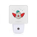 Clown Head LED Night Light with Dusk Sensor