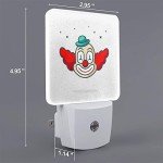Clown Head LED Night Light with Dusk Sensor