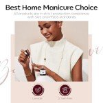 6-Color Gel Nail Polish Set – Cat Eye Glitter