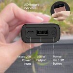 TALK WORKS Portable Charger - Fast Charging Power Bank Compatible with iPhone 13/Pro/Pro Max, 14/Plus/Pro/Pro Max, 12, 11, XR, XS, X, 8, 7, 6, SE, iPad, Android -External Cell Phone Backup (Rose Gold)