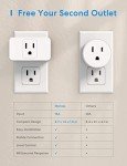 Mini Wi-Fi Smart Plug with Voice Control