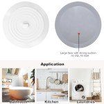 3-Pack Silicone Bathtub Drain Stoppers - V-TOP