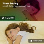 50ft LED Strip Lights with Music Sync & Remote