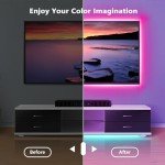 RGB LED Strip Lights with Remote & App Control