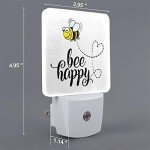 Cute Bee Night Light with Funny Quotes