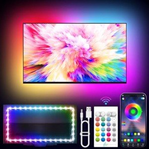 RGB TV LED Backlights with Music Sync & Remote