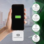 [1-Pack] Boostcharge Emergency Charger | Single-Use, Pre-Charged Power Bank for iPhone 14 and Older | Portable Battery Backup for Travel, Outdoor, and Emergency Situations