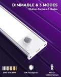 Motion Sensor LED Under Cabinet Lights, 2 Pack