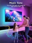 RGB TV LED Backlights with Music Sync & Remote