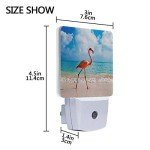 Flamingo LED Night Lights - 2 Pack