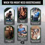 [1-Pack] Boostcharge Emergency Charger | Single-Use, Pre-Charged Power Bank for iPhone 14 and Older | Portable Battery Backup for Travel, Outdoor, and Emergency Situations