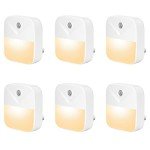 6 Pack LED Dusk to Dawn Night Lights