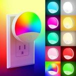 Smart Dusk-to-Dawn Color-Changing Night Light