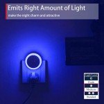 2 Pack Blue LED Night Light with Smart Sensor