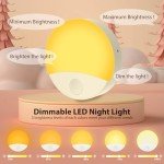 Smart Dusk-to-Dawn Color-Changing Night Light