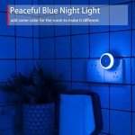 2 Pack Blue LED Night Light with Smart Sensor
