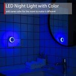 2 Pack Blue LED Night Light with Smart Sensor