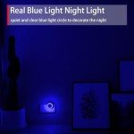 2 Pack Blue LED Night Light with Smart Sensor