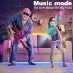 100ft Color Changing LED Strip Lights with Remote