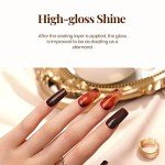 Beetles Clear Gel Top Coat - Long Lasting Shine