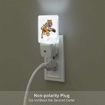TifyDon Plug-In LED Tiger Night Light