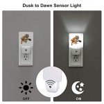 TifyDon Plug-In LED Tiger Night Light