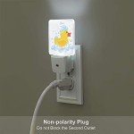Cartoon Yellow Duck LED Night Light Plug-In
