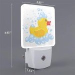 Cartoon Yellow Duck LED Night Light Plug-In