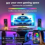 Color Changing LED TV Lights with Remote Control