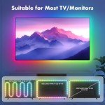 Color Changing LED TV Lights with Remote Control