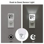 TifyDon LED Night Light with Dusk to Dawn Sensor